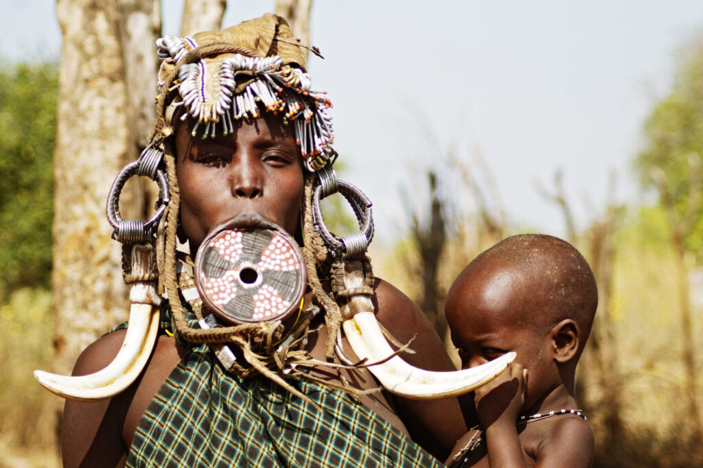 Mursi tribes